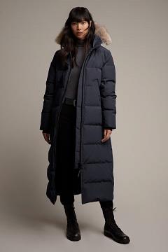 Chamarras Canada Goose Mujer Mexico - Mystique Abrigos Azul Marino ZH0724519